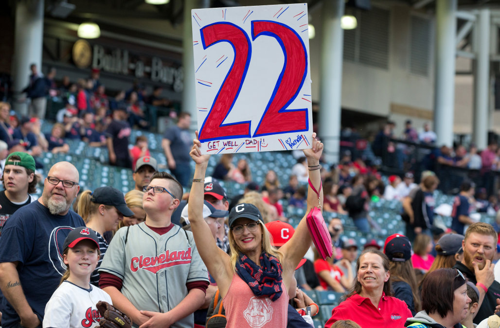 The Cleveland Indians' 22-Game Win Streak Is Ended by the Royals