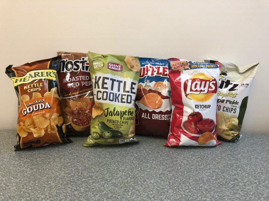 Checkin out chips: A taste test of five unusual flavors