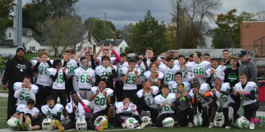 Eighth-grade football team finishes the season undefeated