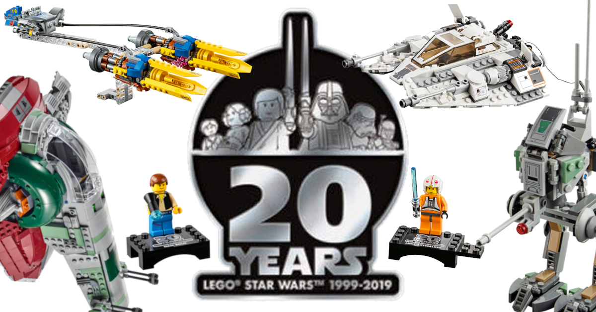 20th anniversary lego star wars darth vader