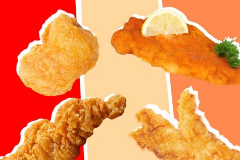 Chicken nuggets vs. chicken tenders
