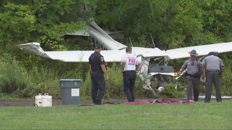 Three people aboard small plane crash onto MMS football field