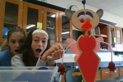 Eighth graders use Crazy Traits to learn genetics