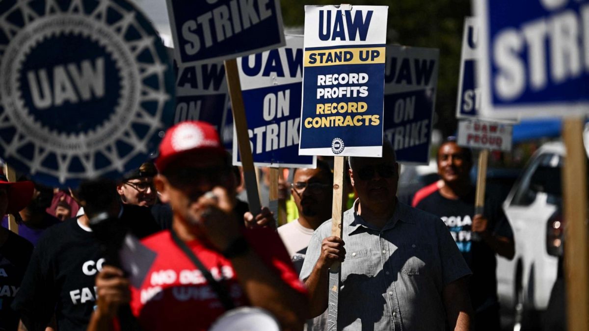 Strikes begin across the country against Ford, General Motors, and Stellantis