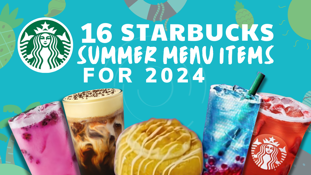 New Starbucks summer menu for 2024